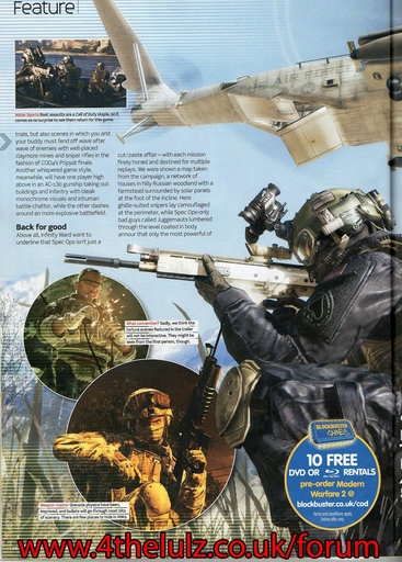 Modern Warfare 2 - Сканы Modern Warfare 2 из PSM3